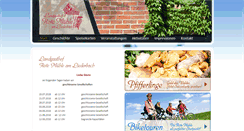 Desktop Screenshot of landgasthof-rote-muehle.de